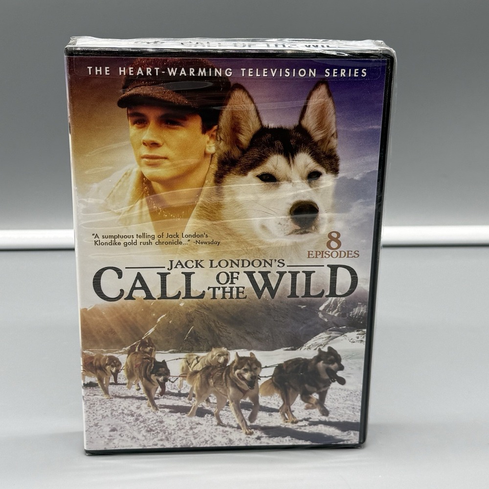 Call Of the Wild TV Series, Box Set, by Jack London, NEW and Sealed, 8 episodes